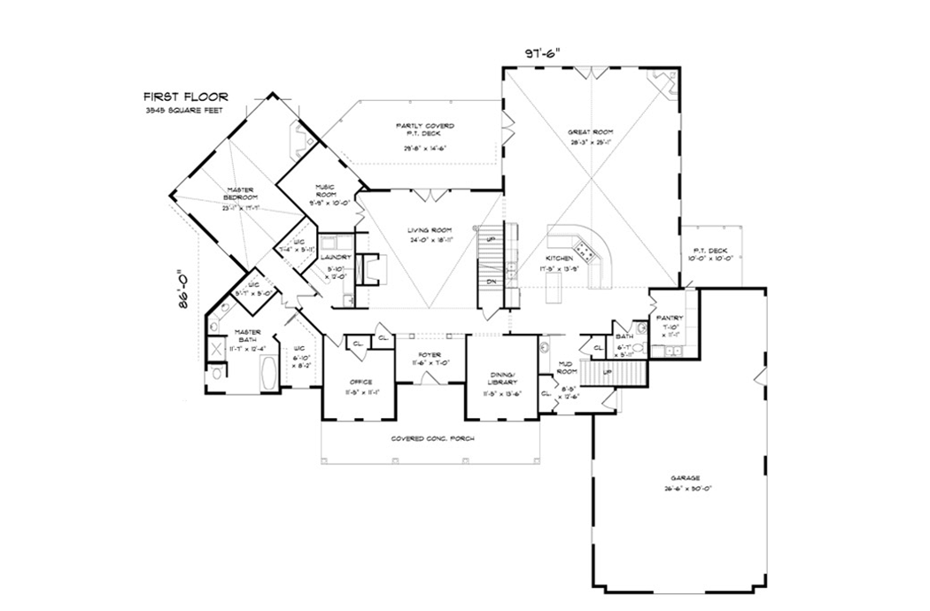 Ashley's Court 3 Bedroom Floor Plan
